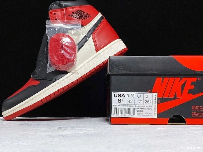 Cheap Air Bred OG High Retro 555088-610 1 Toe Jordan 0706